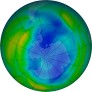 Antarctic Ozone 2022-08-22